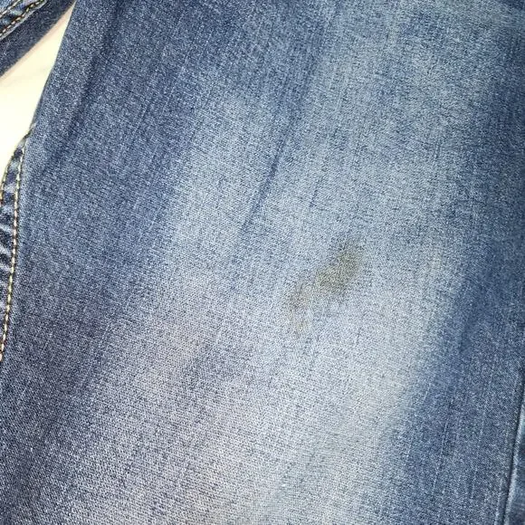 WRANGLER EUC MENS SZ 38 DENIM BLUE JEANS - Picture 2 of 10